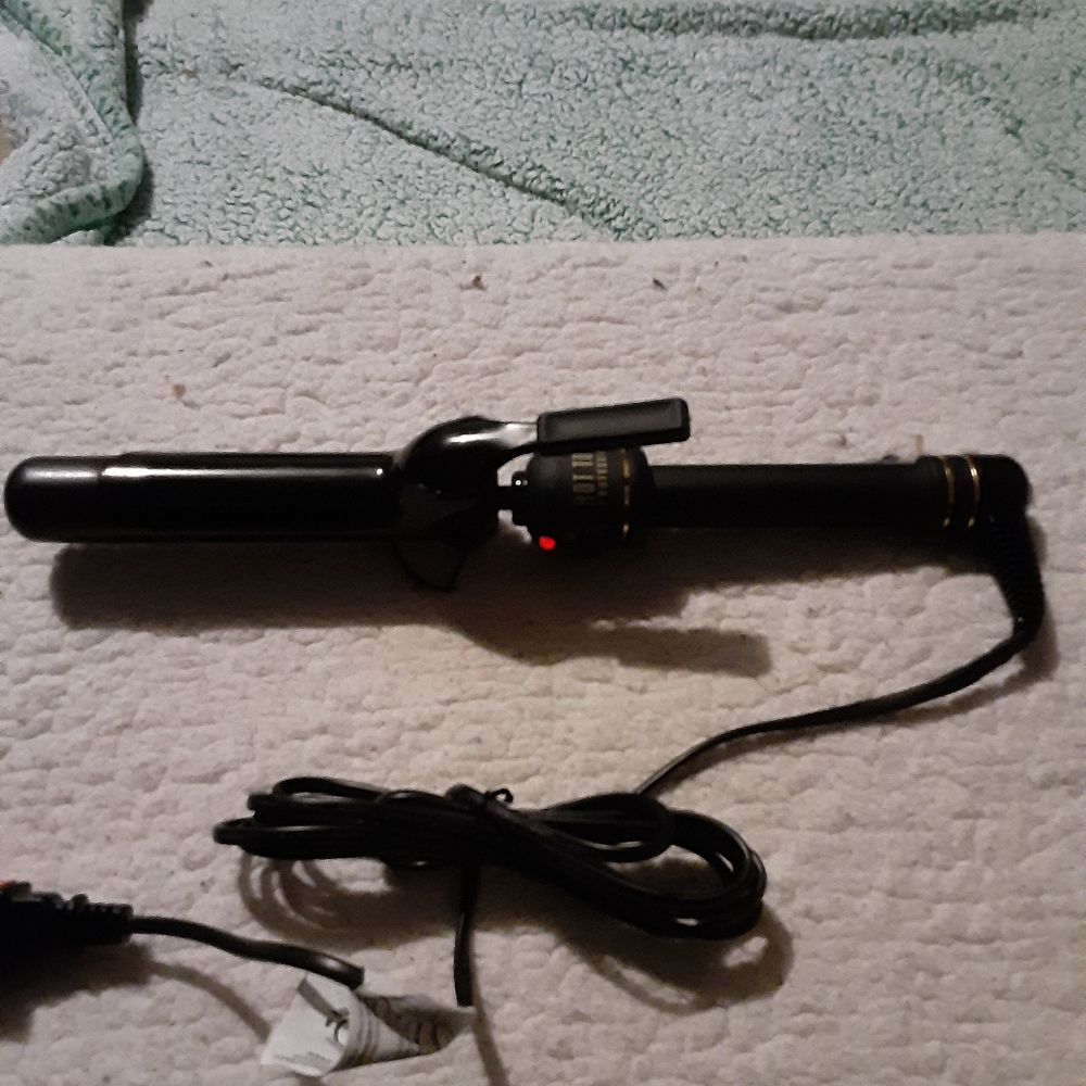 Hot tools 1inch barrel professional curling iron
